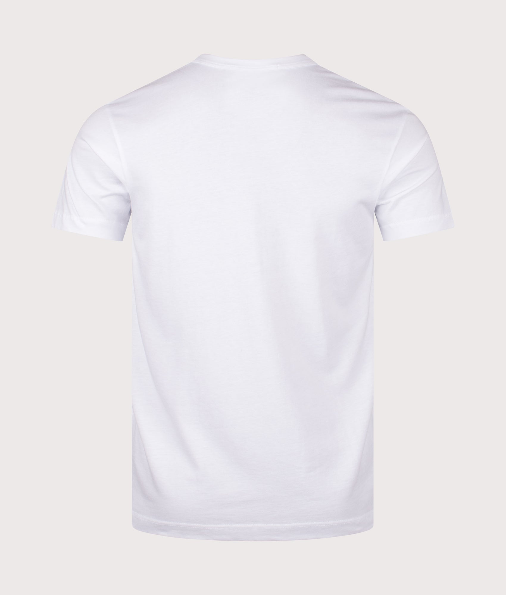 Script Chest Logo T-Shirt. Shot by EQVVS. Back shot.