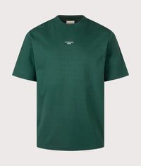 Le T-Shirt Slogan Classique: DGN Dark Green 
