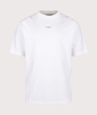 Le T-Shirt Slogan Classique: OPW Optic White 