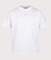 Le T-Shirt Slogan Classique: OPW Optic White 