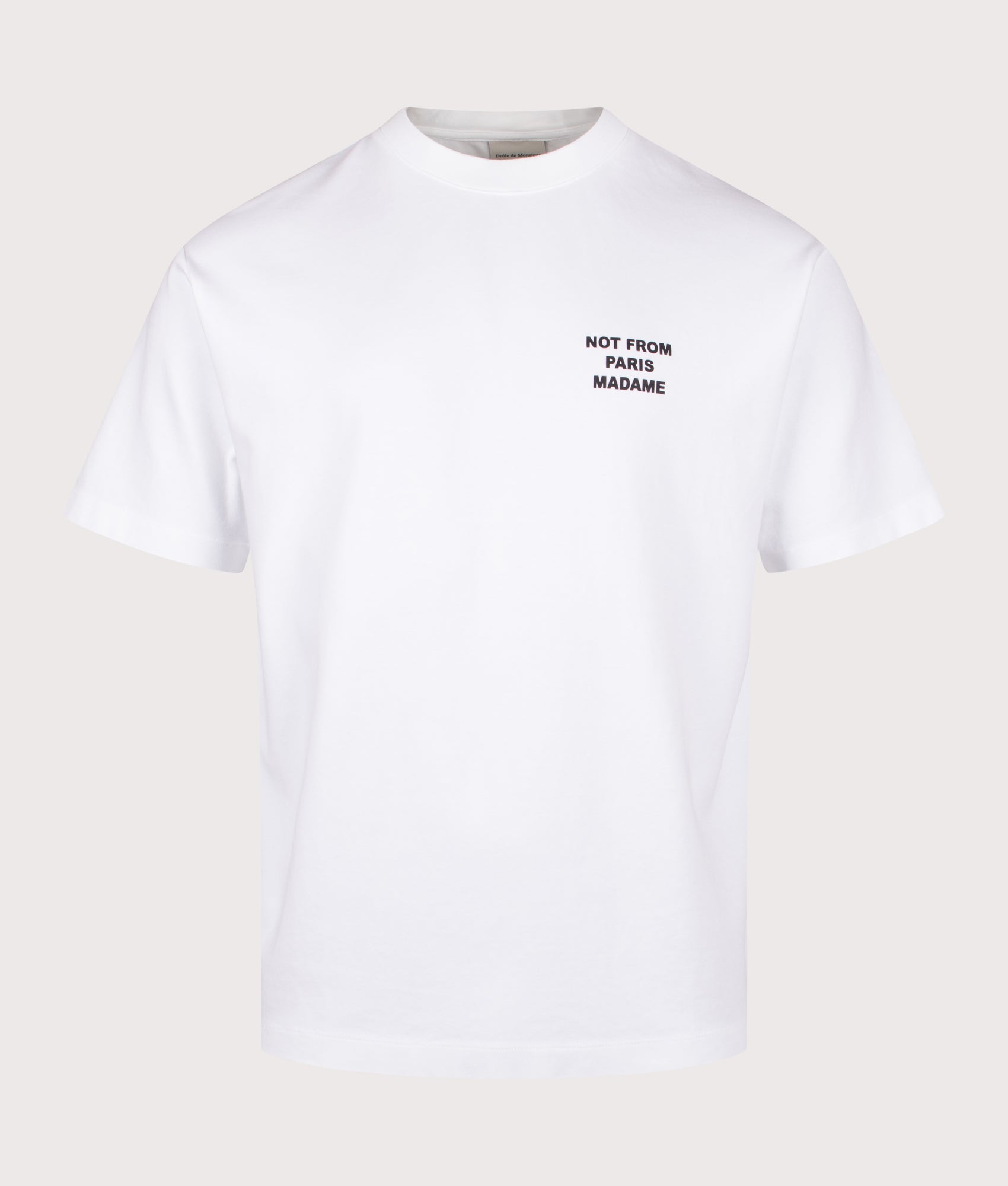 Le T-Shirt Slogan. Shot by EQVVS. Front shot.