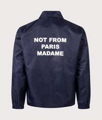 Slogan Jacket: NY Navy 