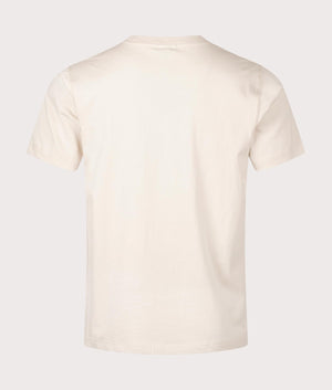 Classic Small Logo T-Shirt in Fog by Dime MTL. EQVVS Back Angle Shot.