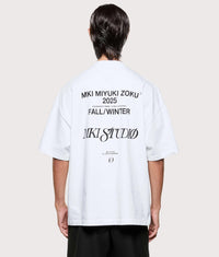 Script T-Shirt: White 