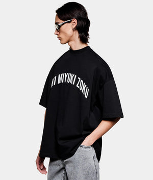 Arch T-Shirt. Shot by EQVVS. Front model angled shot.