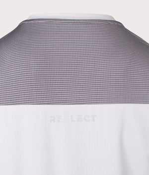 Freedom 3.0 T-Shirt in Grey | Technical Fabric | REFLECT | EQVVS | Back detail shot 
