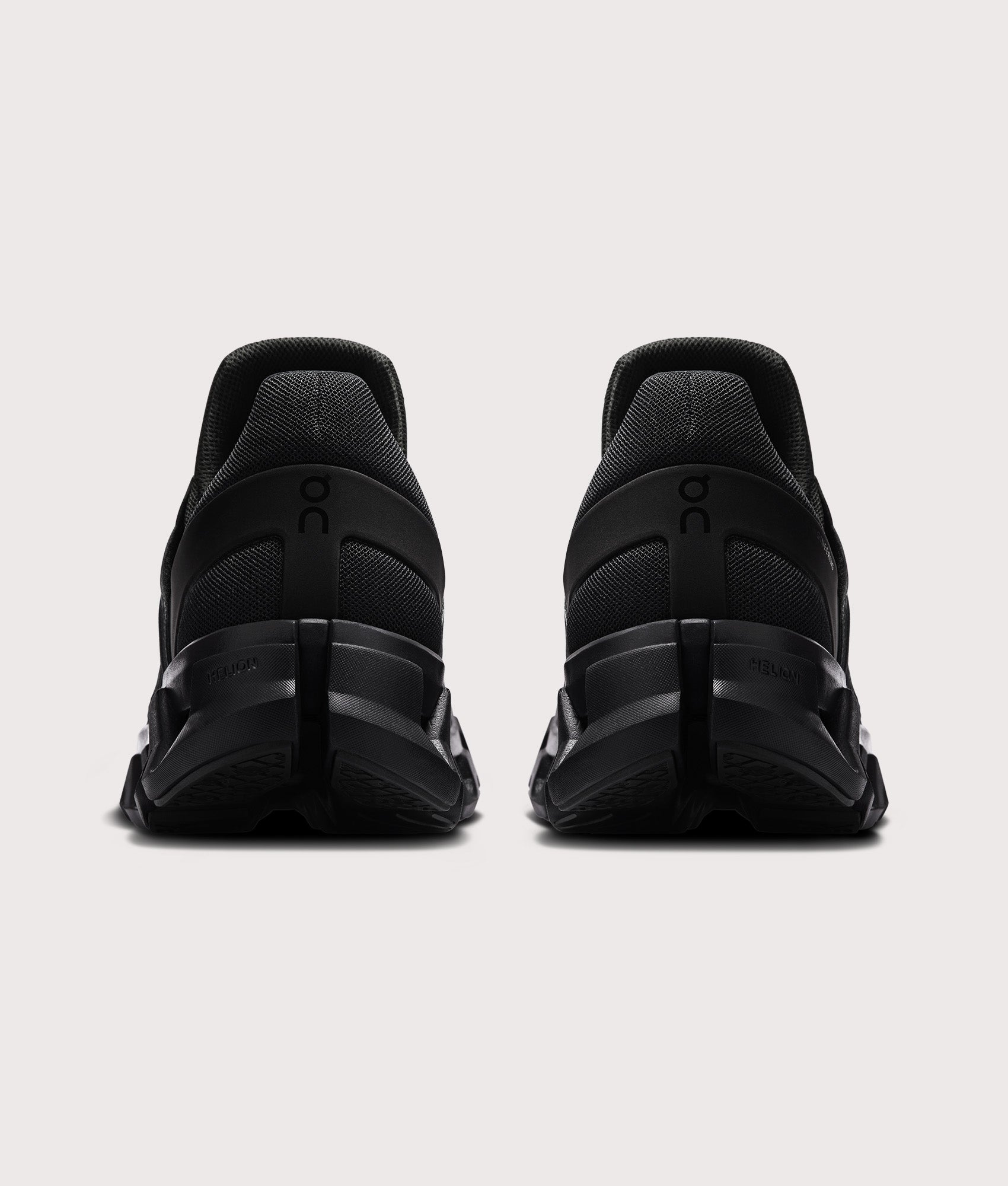 Cloudswift 4 AD Sneakers in Black/Black at EQVVS Menswear. Back shot.