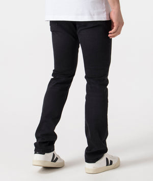 BOSS Slim Fit Delaware BC-L-P Jeans in Black Back Shot at EQVVS