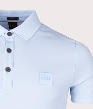 Slim-Fit-Passenger-Polo-Shirt-Open-Blue-BOSS-detail-shot-EQVVS