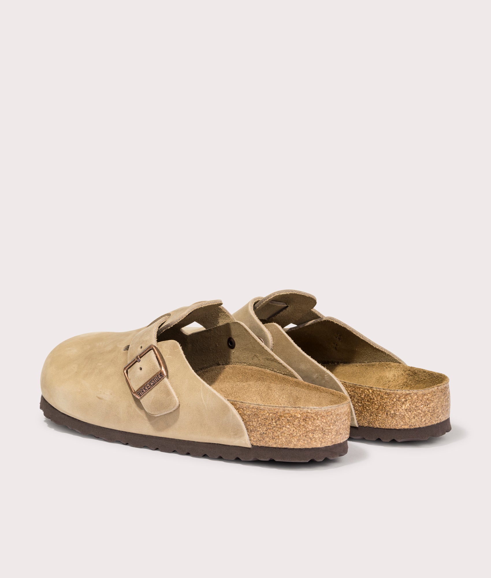 Boston Oiled Leather Clogs in Tobacco Brown | Birkenstock