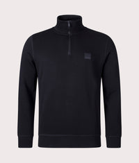 Quarter Zip Zetrust Sweatshirt: 001 Black 