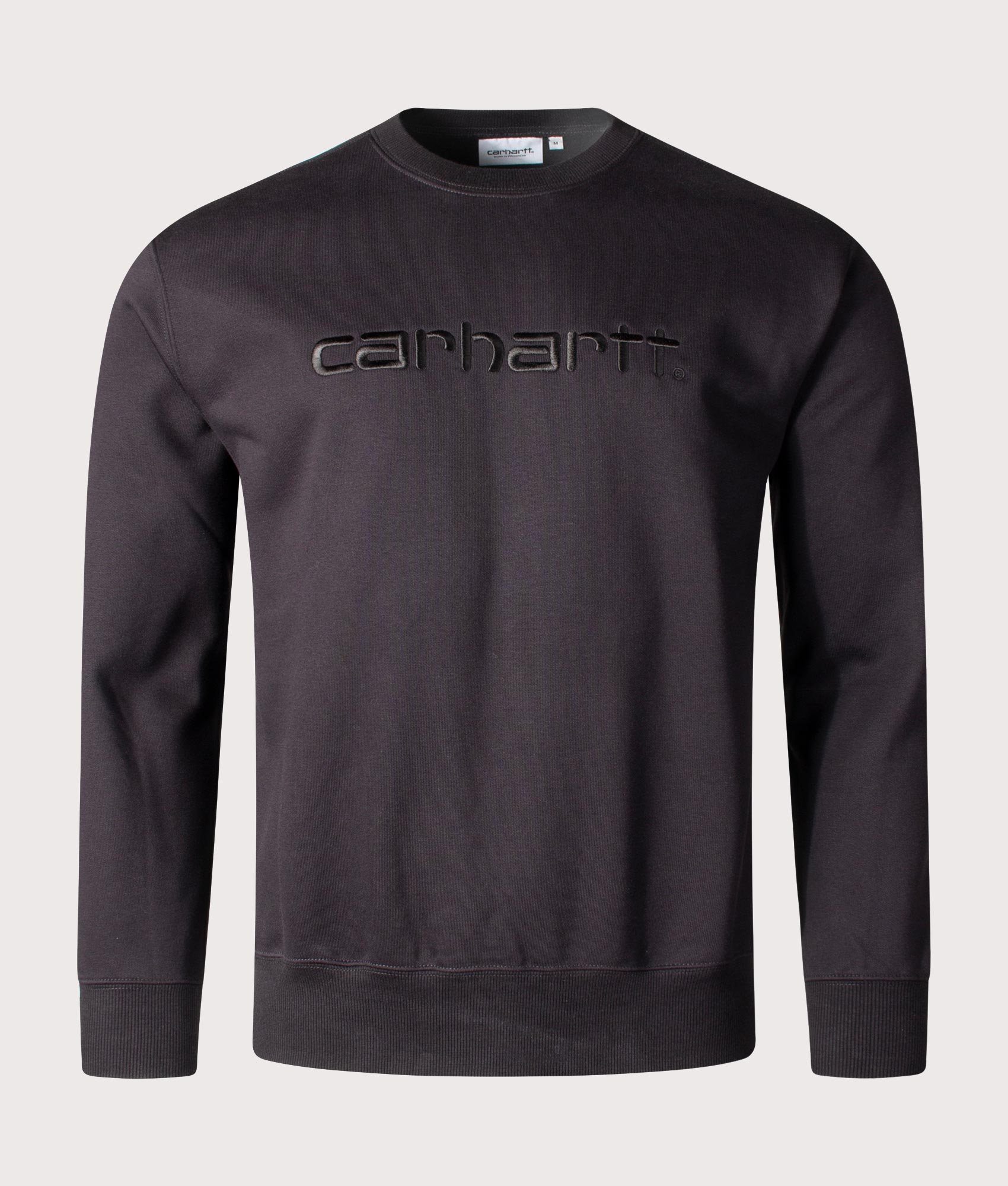 Big-Logo-Sweatshirt-Black/Black-Carhartt-WIP-EQVVS 