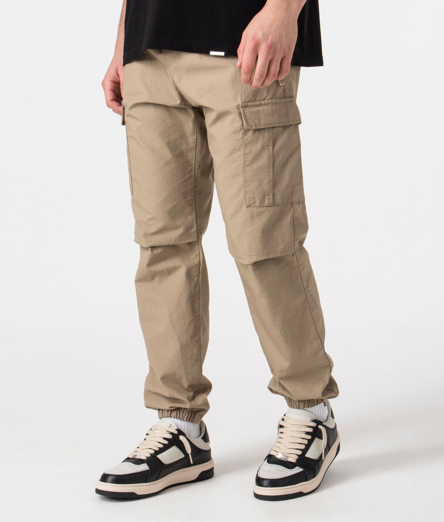 Relaxed Fit Cargo Joggers