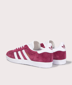 adidas Originals Gazelle trainers in Collegiate Burgundy | EQVVS mens adidas Originals Gazelle trainers in Collegiate Burgundy | EQVVS mens