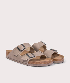 Birkenstock Arizona (Vegan) - Desert Dust Grey Taupe