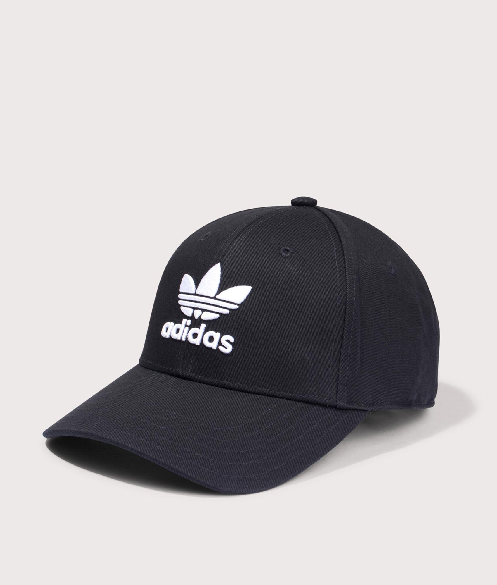 adidas Originals Trefoil Baseball Cap in Black | EQVVS Menswear