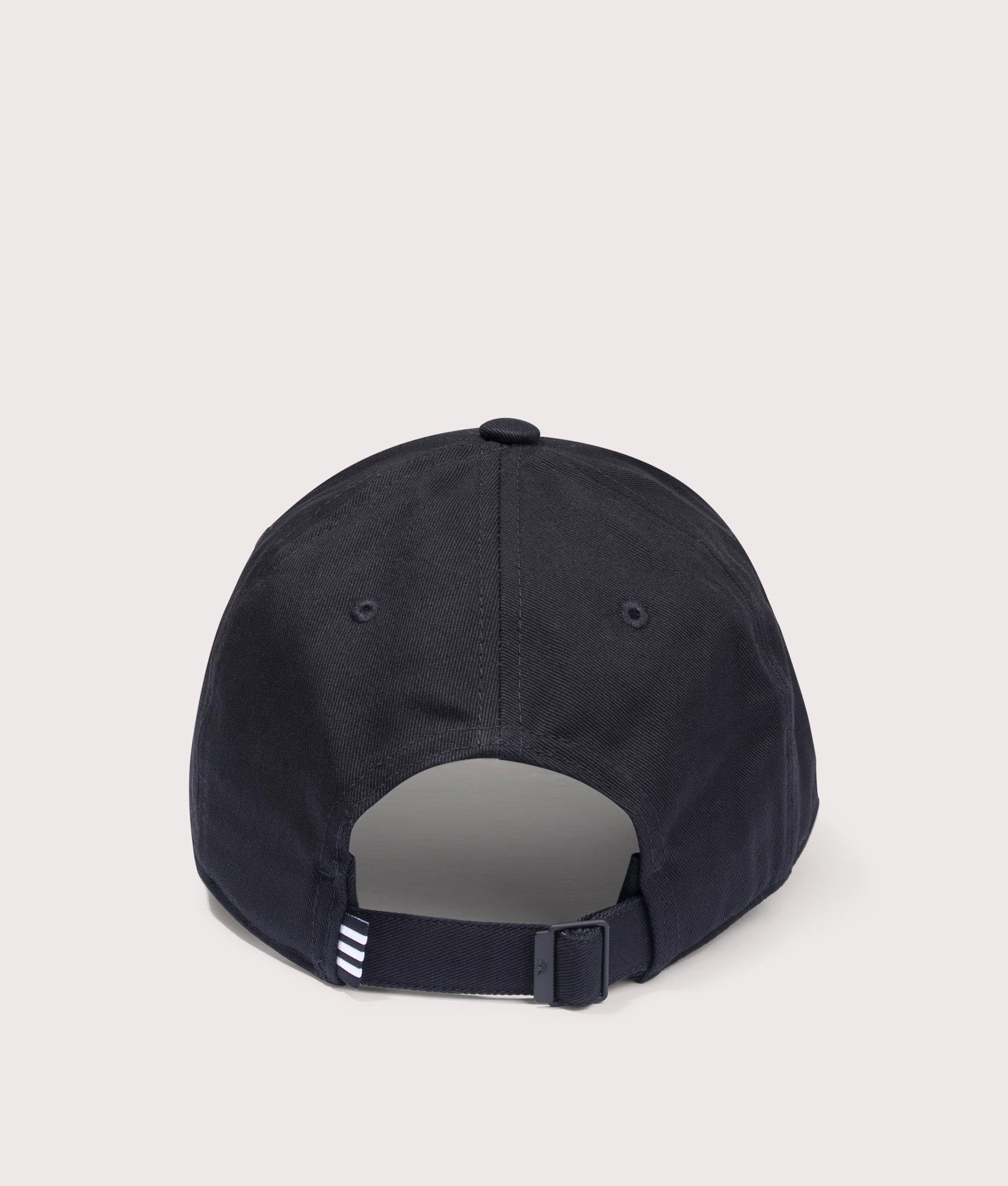 adidas Originals Trefoil Baseball Cap in Black | EQVVS Menswear