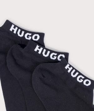 Three-Pack-of-Cuff-Logo-Ankle-Socks-Black-HUGO-EQVVS