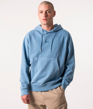 Relaxed Fit Hoodie - Light green - Men