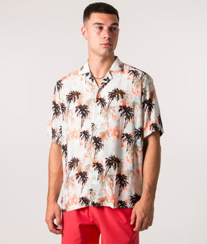 Short-Sleeve-Rayer-Seasonal-Print-Shirt-Open-Blue-BOSS-EQVVS