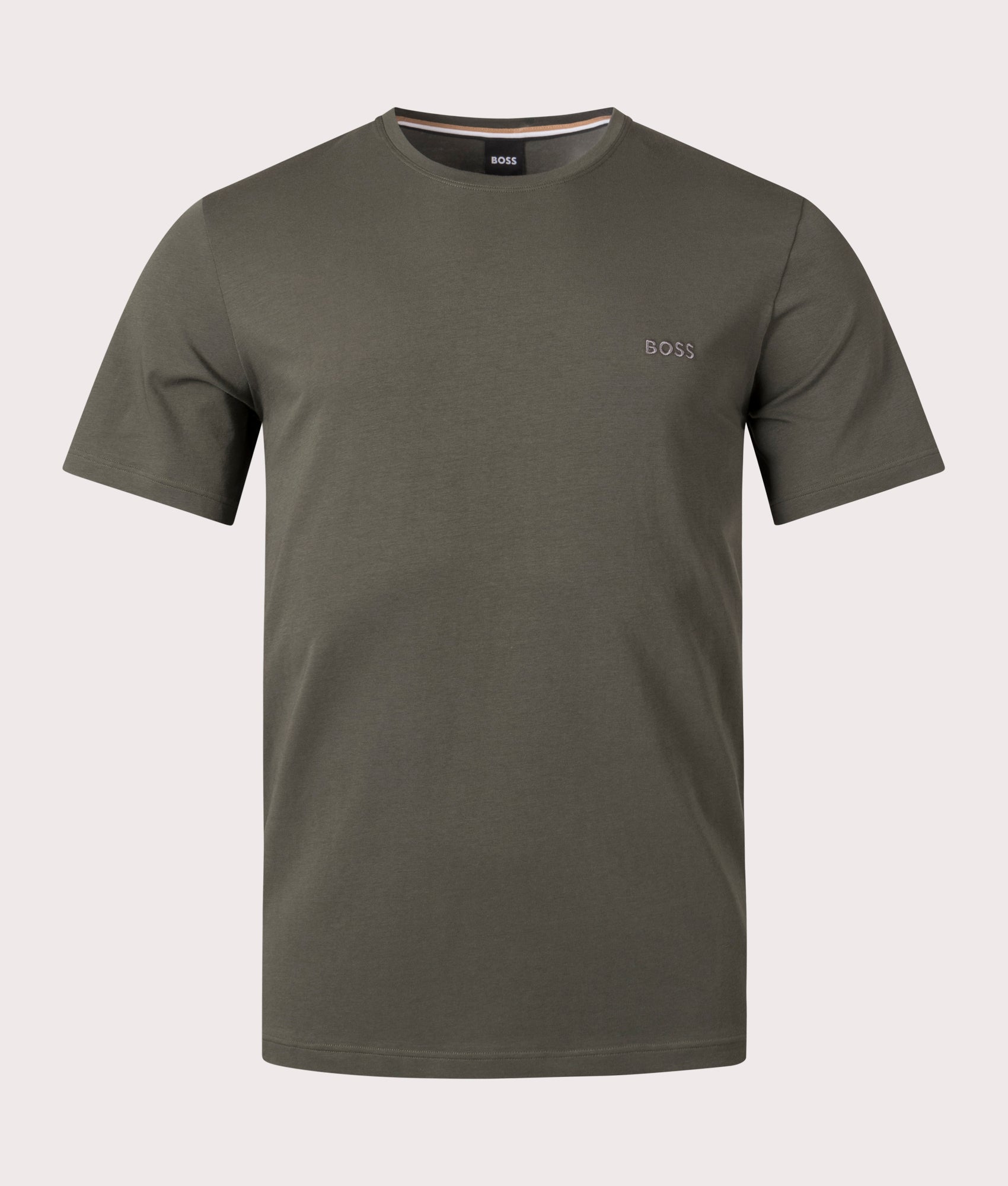 Lightweight-Mix-and-Match-R-Stretch-T-Shirt-Dark-Green-BOSS-EQVVS