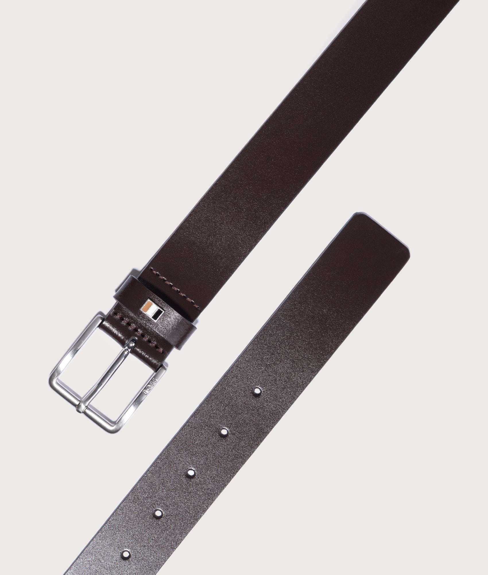 Ther Flag Belt Dark Brown BOSS EQVVS