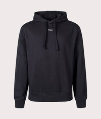 Relaxed Fit Dapo Hoodie: 001 Black 
