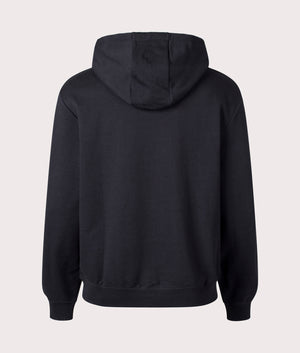 Relaxed Fit Dapo Hoodie - Black - HUGO - EQVVS