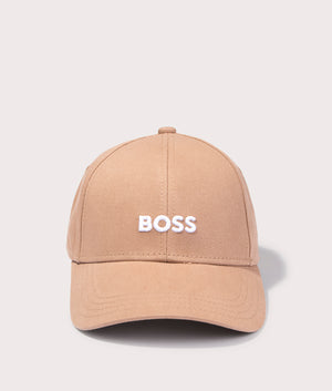 Cotton Twill Zed Cap Medium Beige | BOSS | EQVVS