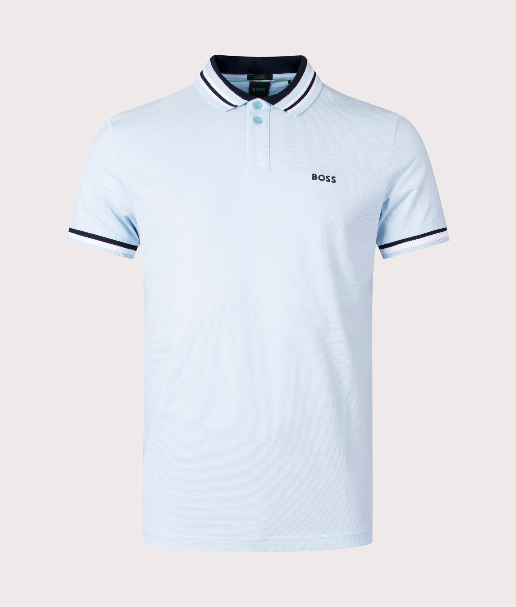 Paddy-2-Ribbed-Striped-Trims-Polo-Shirt-Open-Blue-BOSS-EQVVS