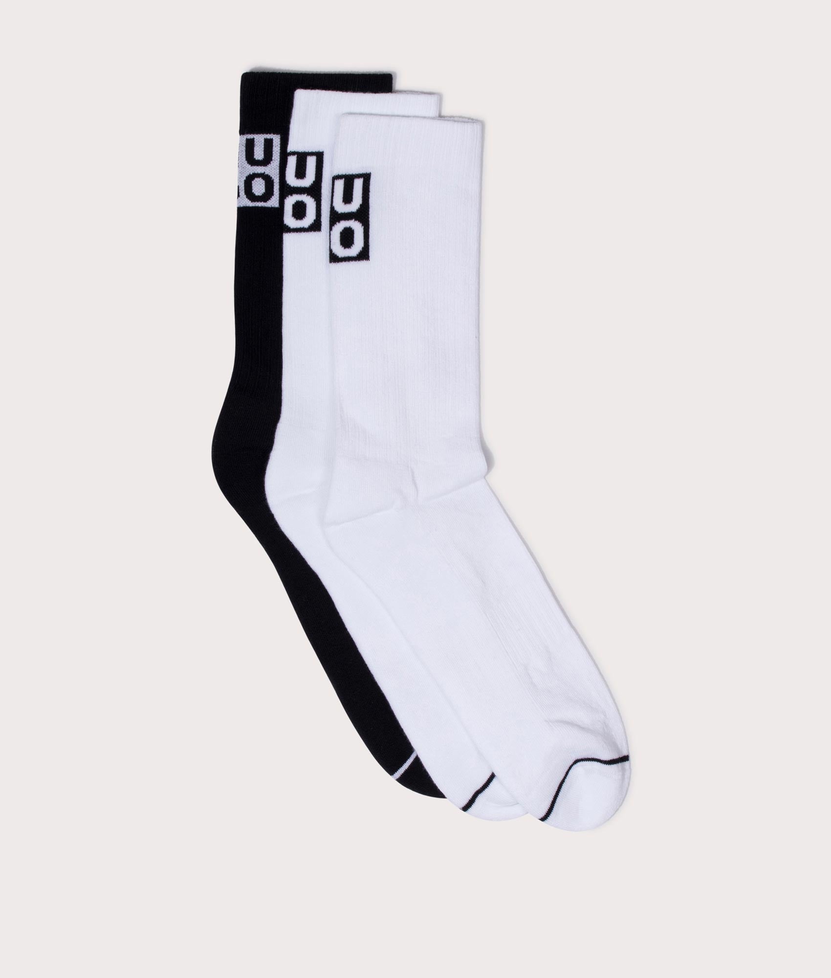 Three-Pack-of-Regular-Length-Rib-Logo-Socks-Open-Miscellaneous-HUGO-EQVVS