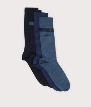 4P Ribbed Sock Giftset | BOSS | EQVVS