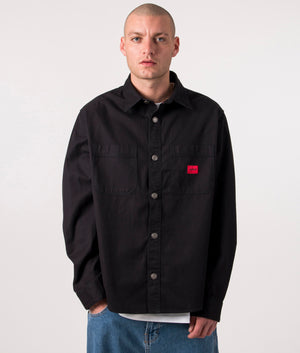HUGO - Erato Shirt - Black - EQVVS - Front