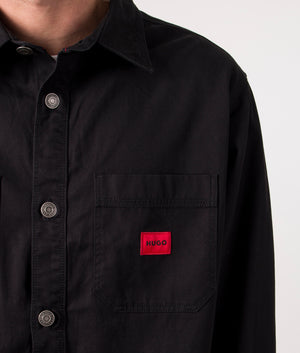 HUGO - Erato Shirt - Black - EQVVS - Detail 