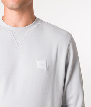 Relaxed-Fit-Westart-Sweatshirt-Light/Pastel-Grey-BOSS-EQVVS