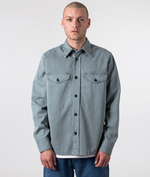 BOSS - Lovelock Overshirt - Open Green -EQVVS 