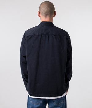 BOSS - Lovelock overshirt - Navy Blue - EQVVS