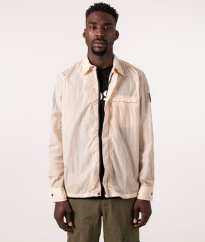 Garment-Dyed-Laio-Crinkled-Overshirt-Open-Beige-BOSS-EQVVS-Front-Image