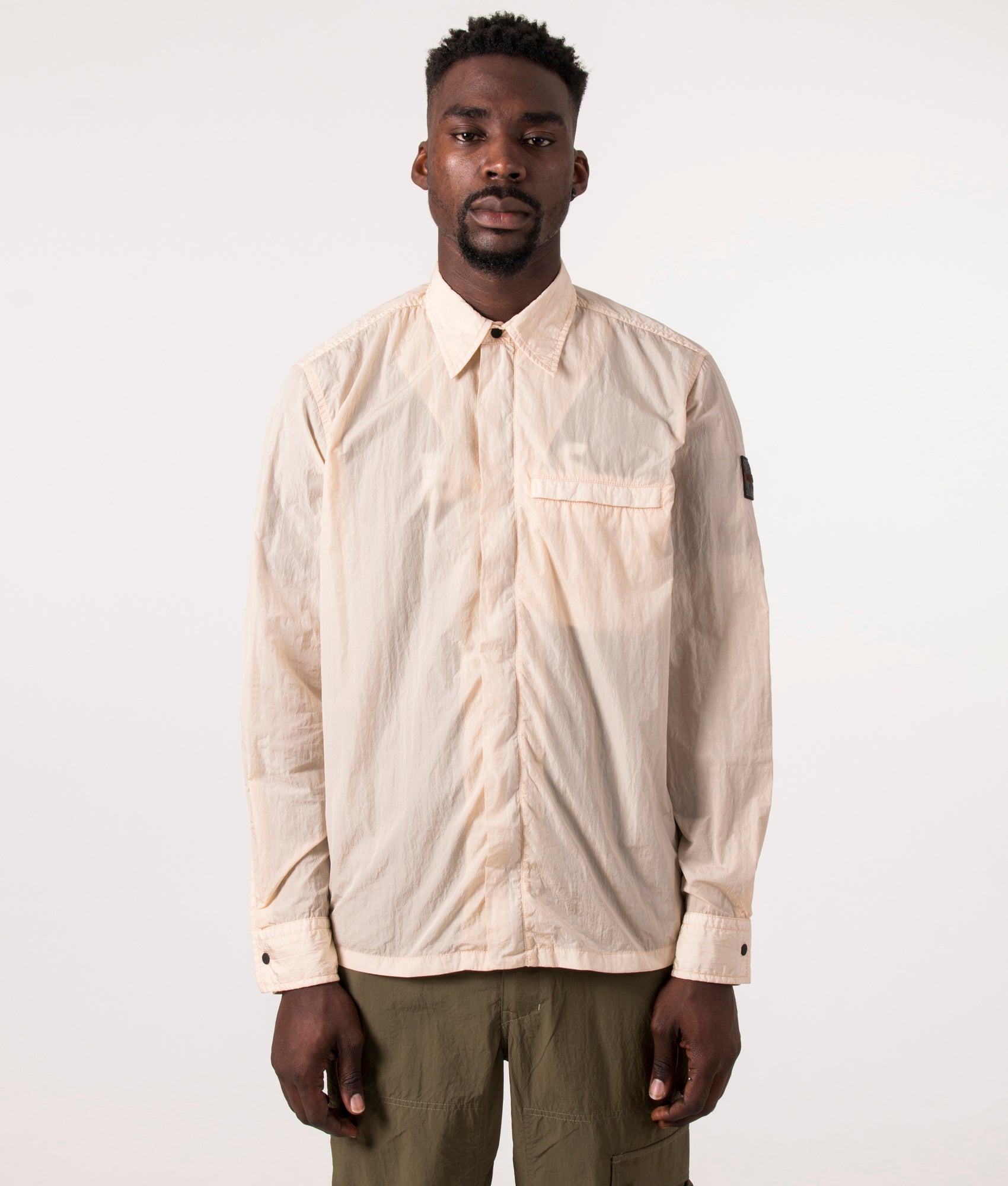 Garment-Dyed-Laio-Crinkled-Overshirt-Open-Beige-BOSS-EQVVS-Front-Image