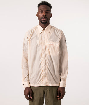 Garment-Dyed-Laio-Crinkled-Overshirt-Open-Beige-BOSS-EQVVS-Front-Image