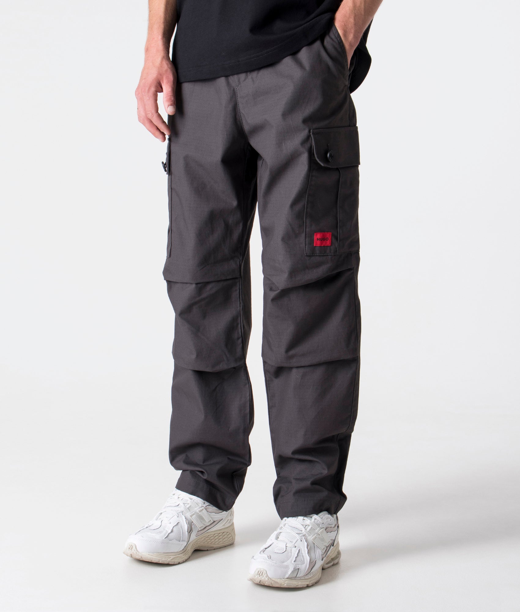 Garlo233 Cargo Pants, Grey, HUGO, EQVVS Side