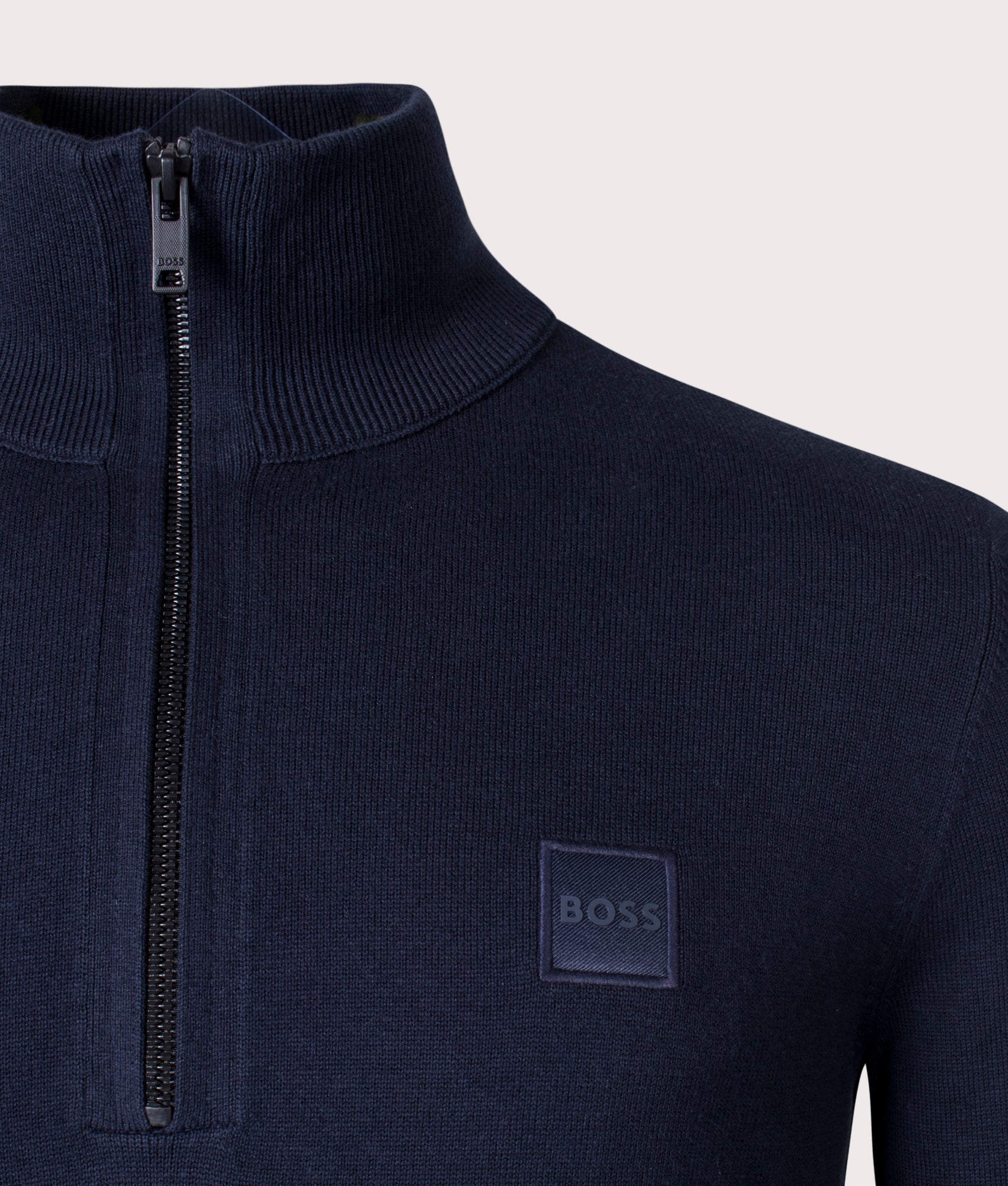 Regular Fit Quarter Zip Kanobix Jumper
