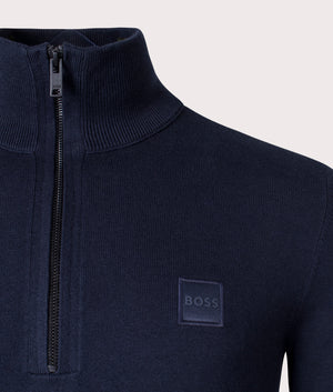 BOSS Orange Kanobix half zip knit jumper in light beige | ASOS BOSS Orange Kanobix half zip knit jumper in light beige | ASOS