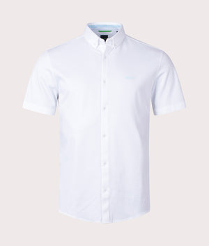 Short Sleeve Biadia R Shirt White BOSS EQVVS - Main Image