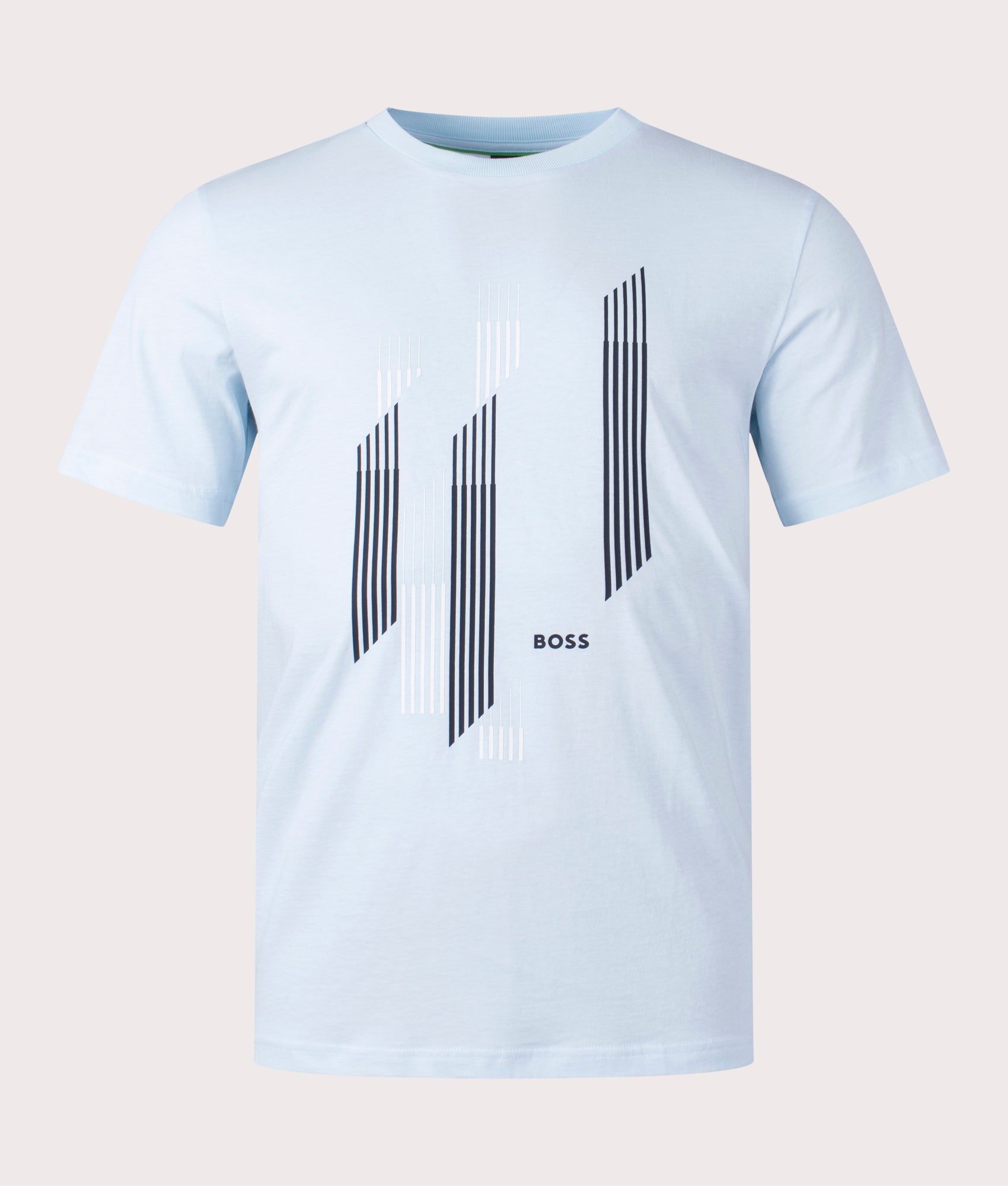 Tee 7 T-Shirt BOSS, Open Blue, EQVVS, Front Shot 