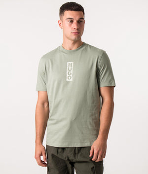 Dalbula-T-Shirt-Light/Pastel-Green-HUGO-EQVVS