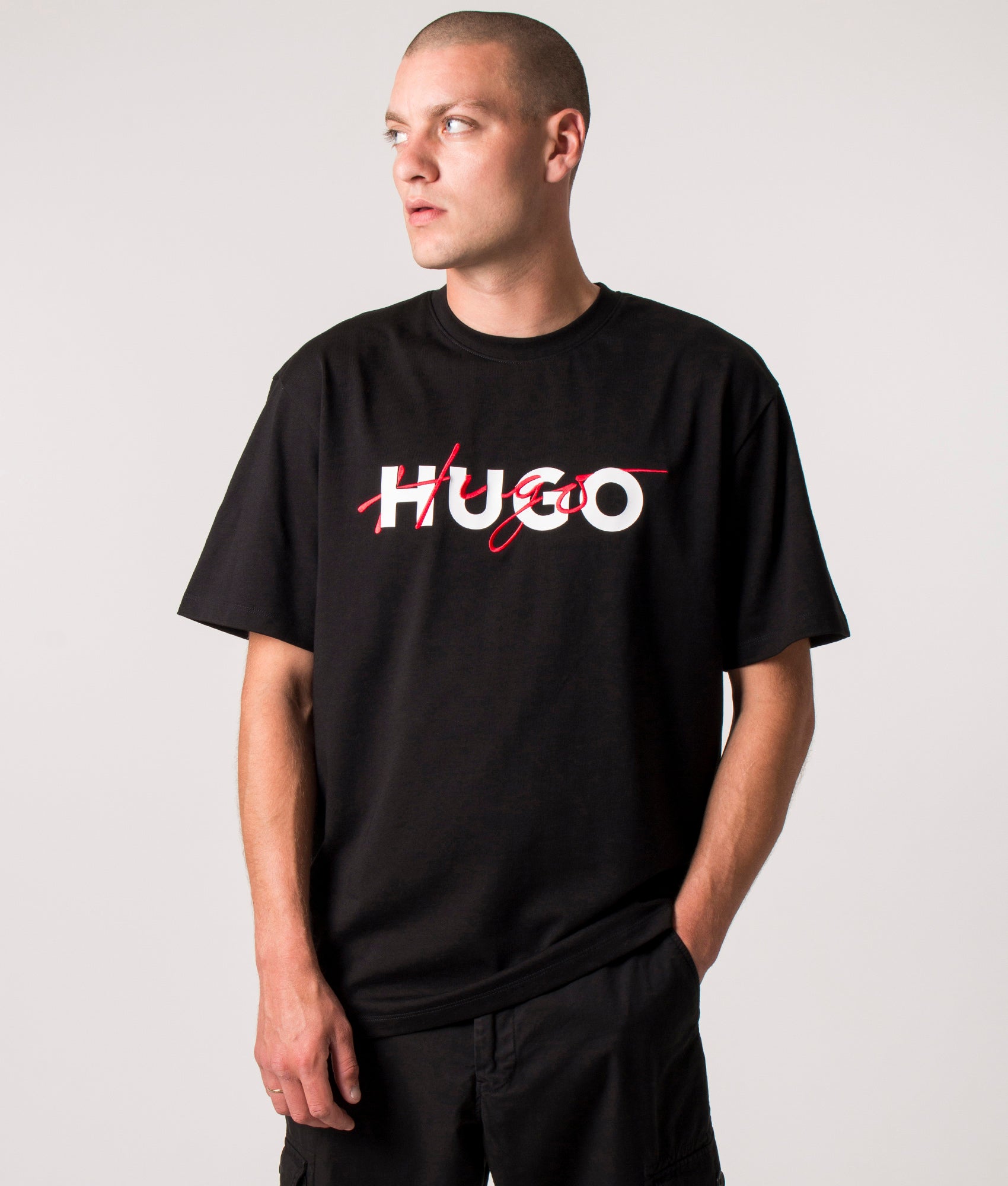 Relaxed-Fit-Dakaishi-Double-Logo-T-Shirt-Black-HUGO-EQVVS