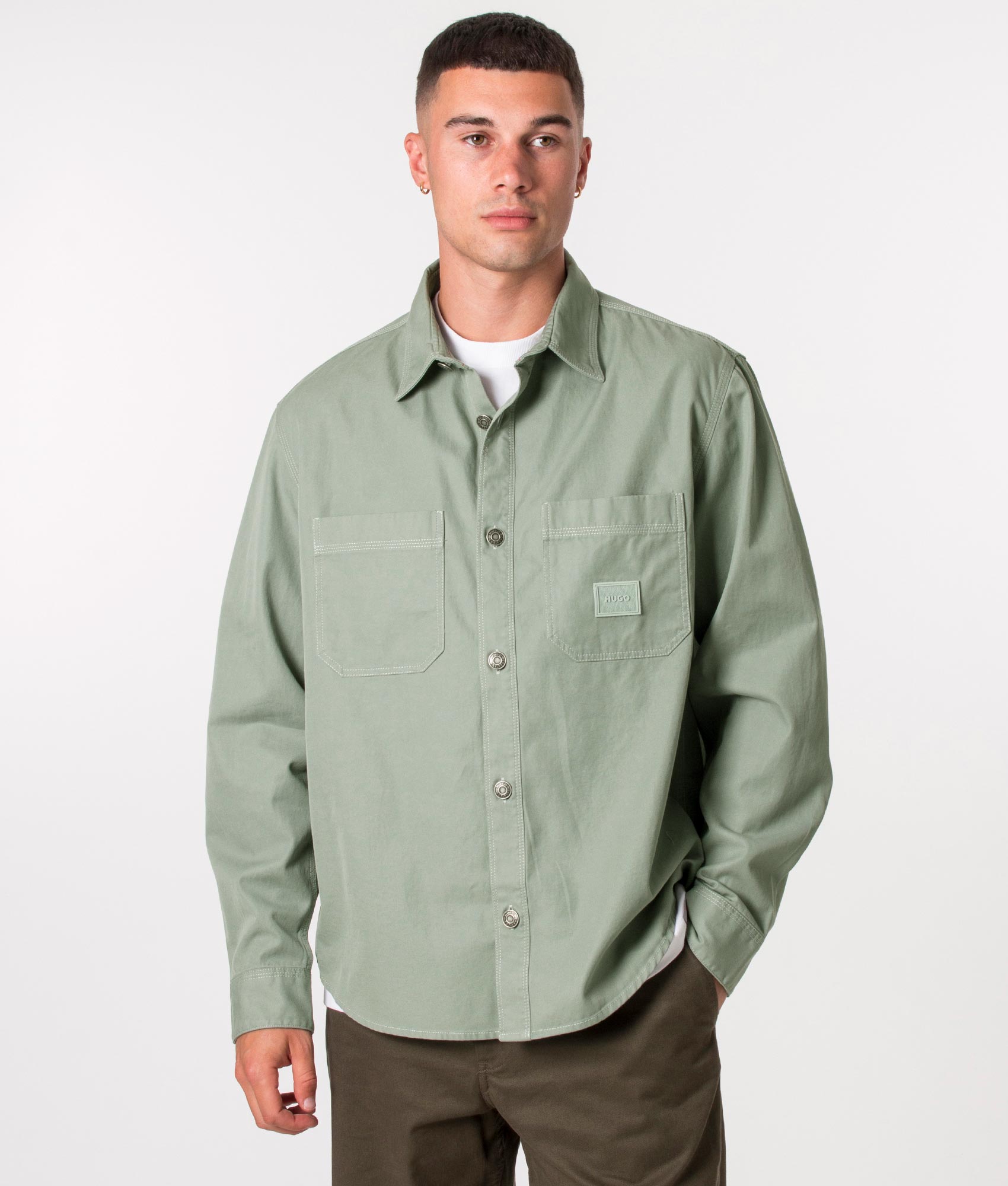 Oversized-Erato-Overshirt-Light/Pastel-Green-HUGO-EQVVS