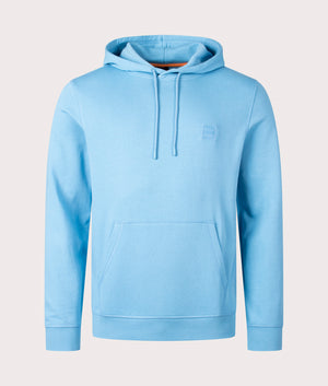 Wetalk Patch Hoodie - Blue - BOSS -EQVVS