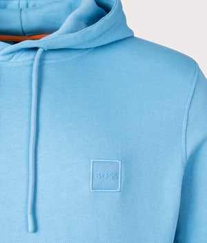 Wetalk Patch Hoodie - Blue - BOSS -EQVVS